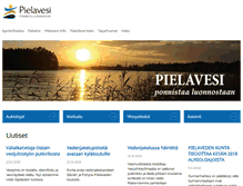 Tablet Screenshot of pielavesi.fi